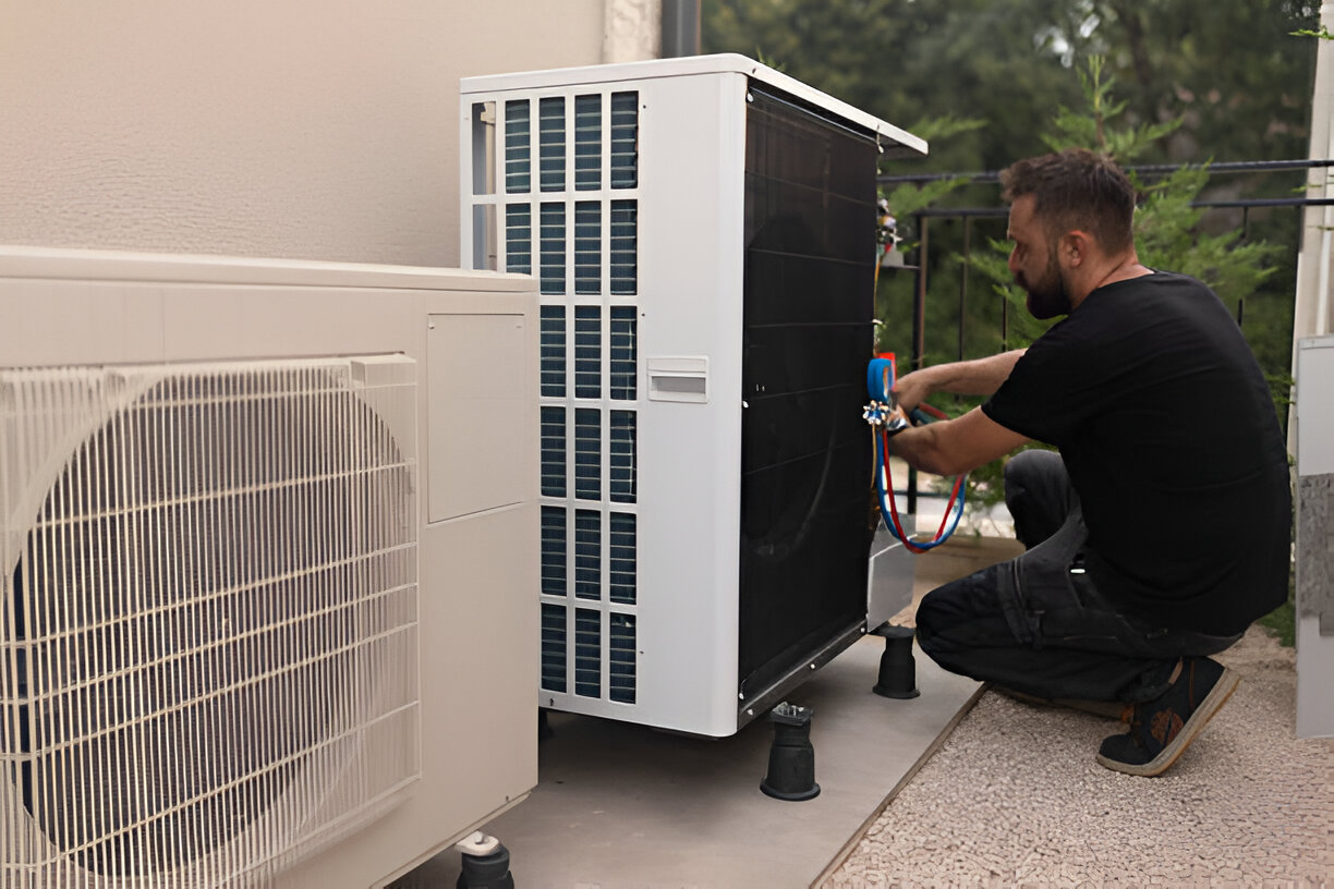 Borts-HVAC heat pump tune up by specialist