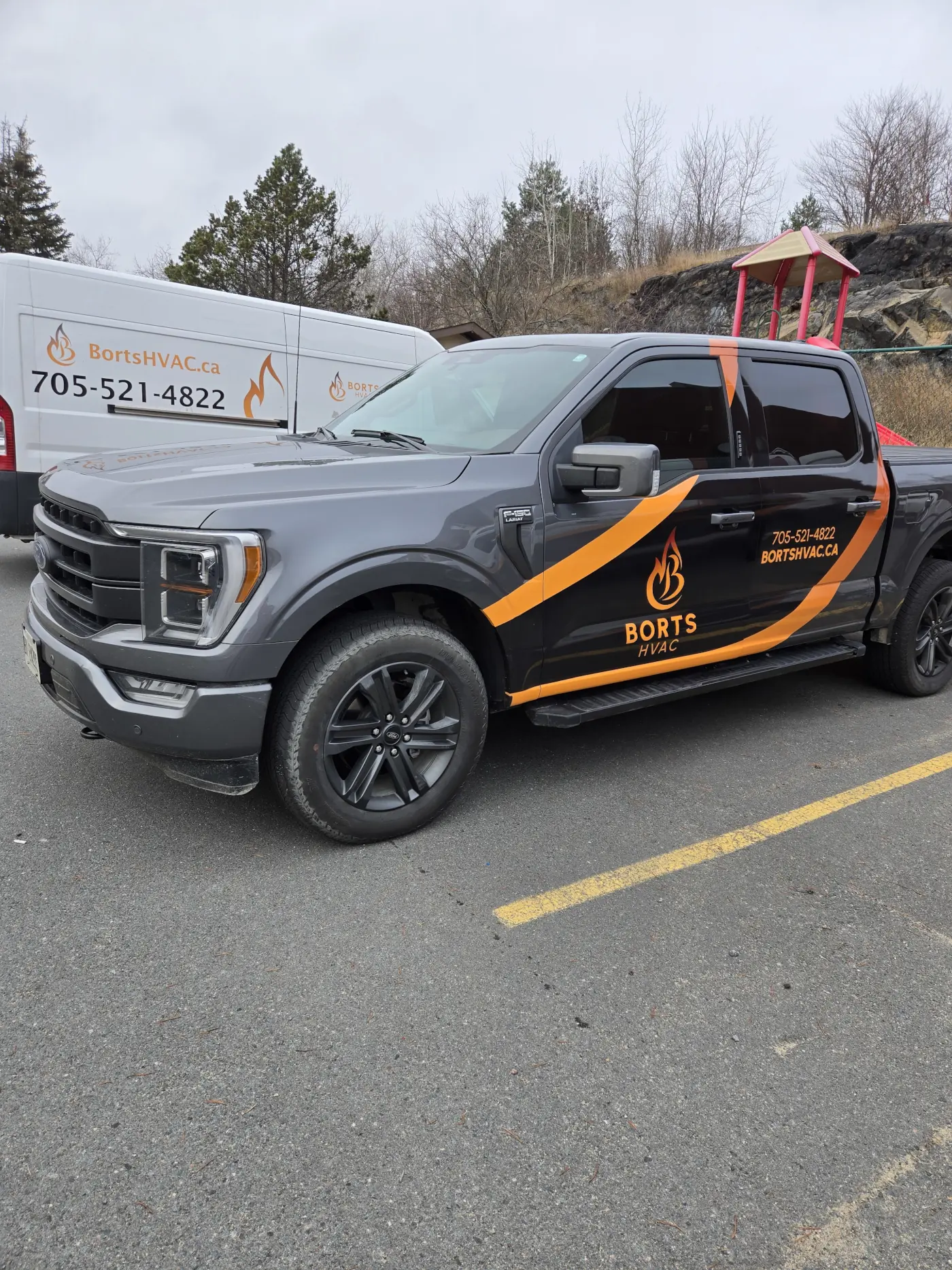 Borts-HVAC truck