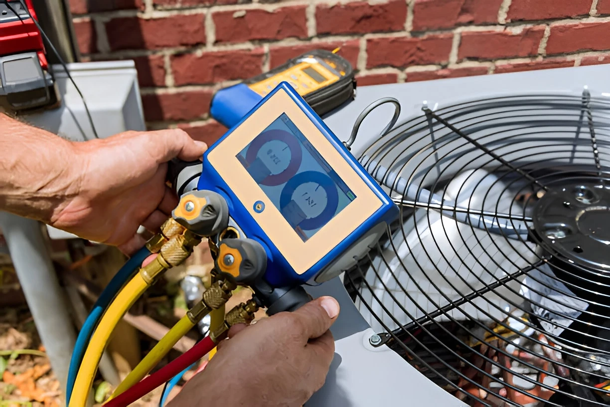 hvac maintenance pressure levels