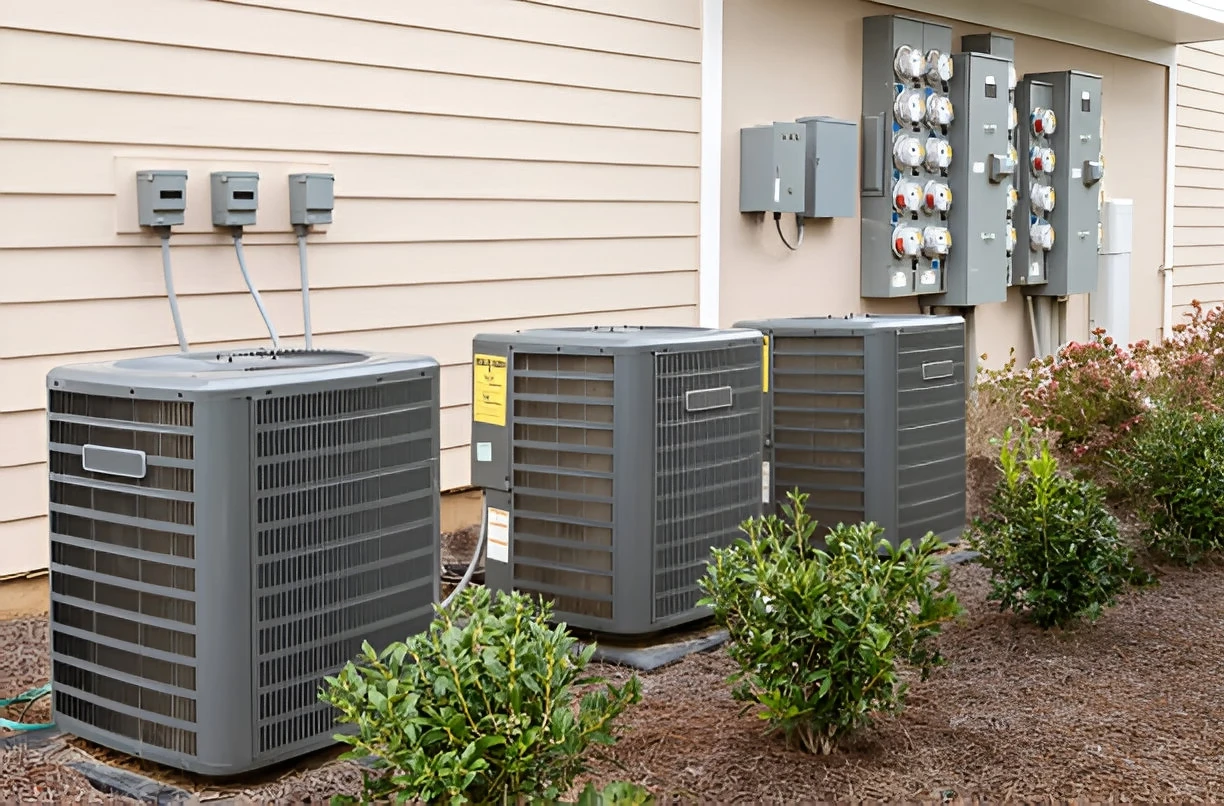 3 heat pump units