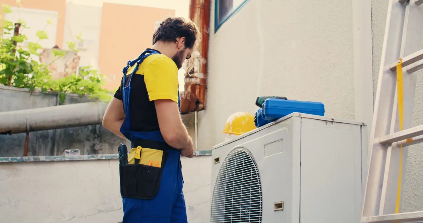 Borts-HVAC team heat pump